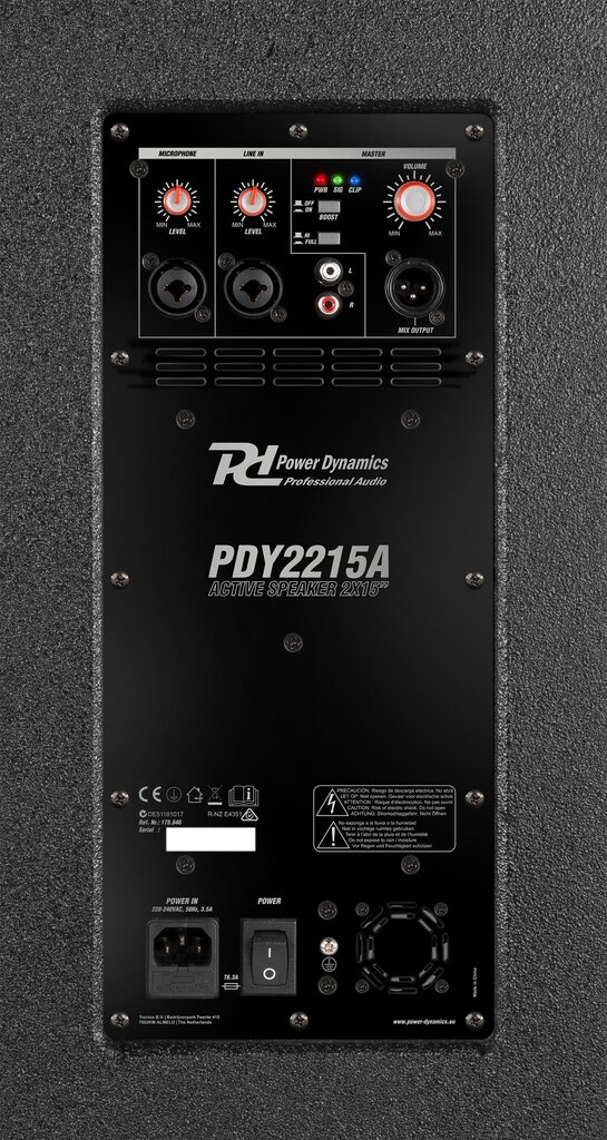 Power Dynamics PD612A aktiivikaiutin 12" hinta ja tiedot | Kaiuttimet | hobbyhall.fi