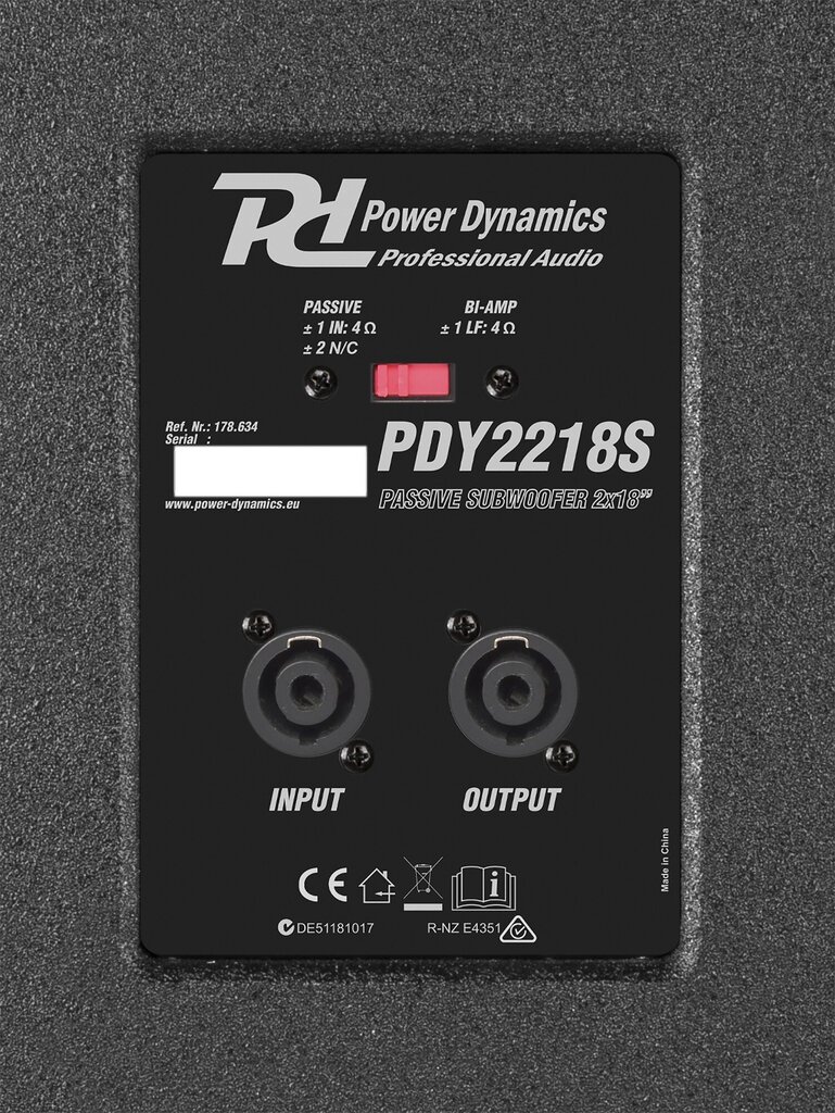 Power Dynamics PD612A aktiivikaiutin 12" hinta ja tiedot | Kaiuttimet | hobbyhall.fi