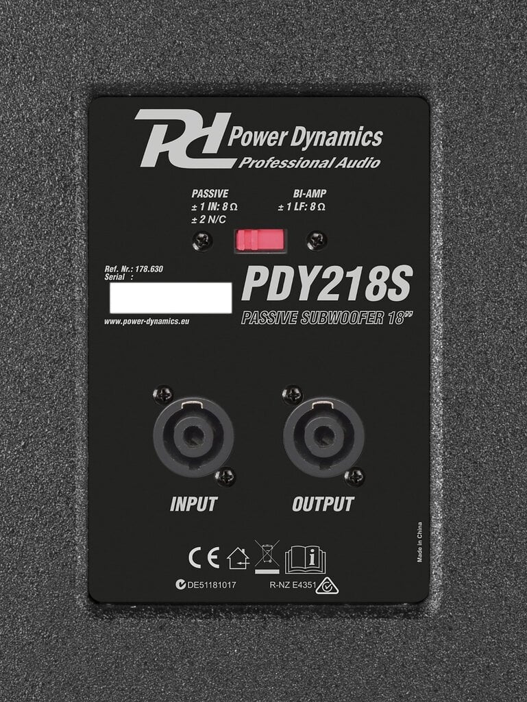 Power Dynamics PD612A aktiivikaiutin 12" hinta ja tiedot | Kaiuttimet | hobbyhall.fi