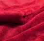 Douceur d'Intérieur Flanou -huopa, punainen, 180 x 220 cm hinta ja tiedot | Päiväpeitot ja huovat | hobbyhall.fi