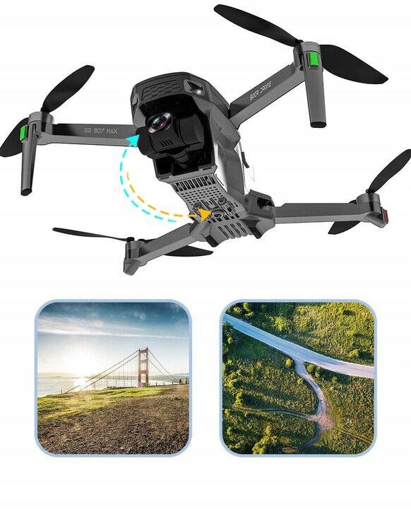 Drone Sanjoyo SG907 MAX 800 m 2600 mAh hinta ja tiedot | Dronet | hobbyhall.fi