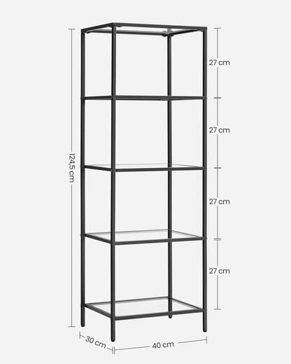 VASAGLE-kirjahylly hinta ja tiedot | Hyllyt | hobbyhall.fi