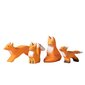 Fox Family setti BUMBUTOYS (4 kpl) hinta ja tiedot | Kehittävät lelut | hobbyhall.fi
