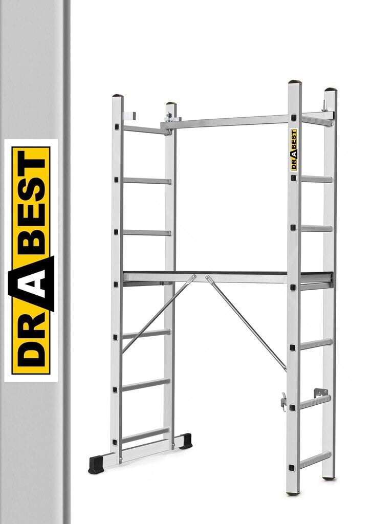 Drabest ECO 2x7 kodin tikkaat teline hinta ja tiedot | Tikkaat | hobbyhall.fi