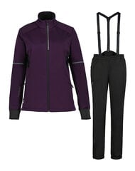 Rukka TOUKOLA naisten softshell-setti, violetti-musta hinta ja tiedot | Rukka Koulutarvikkeet | hobbyhall.fi