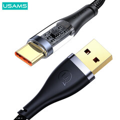 USAMS Icy Series 66W USB to type-C hinta ja tiedot | Puhelinkaapelit | hobbyhall.fi