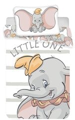 Dumbo -pussilakanasetti, 100 x 135 cm + 1 tyynyliina 40 x 60 cm hinta ja tiedot | Vuodevaatteet lapsille | hobbyhall.fi