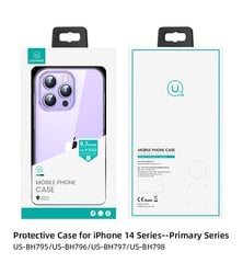 USAMS BH798 kuori iPhone 14promax:ille hinta ja tiedot | Puhelimen kuoret ja kotelot | hobbyhall.fi