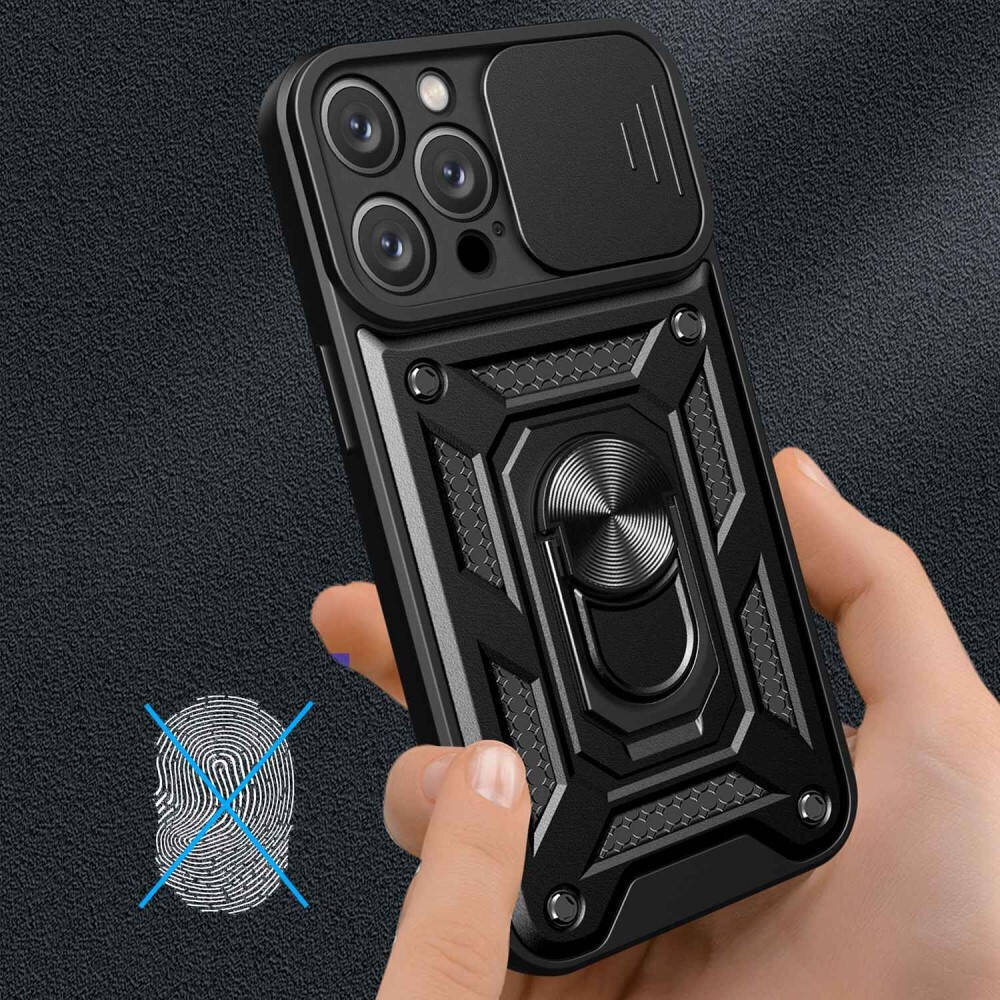 Nexeri CamShield Pro - iPhone 14 , musta hinta ja tiedot | Puhelimen kuoret ja kotelot | hobbyhall.fi