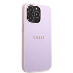 Guess PU Saffiano Nahkainen Suojakuori iPhone 13 Pro Max hinta ja tiedot | Puhelimen kuoret ja kotelot | hobbyhall.fi