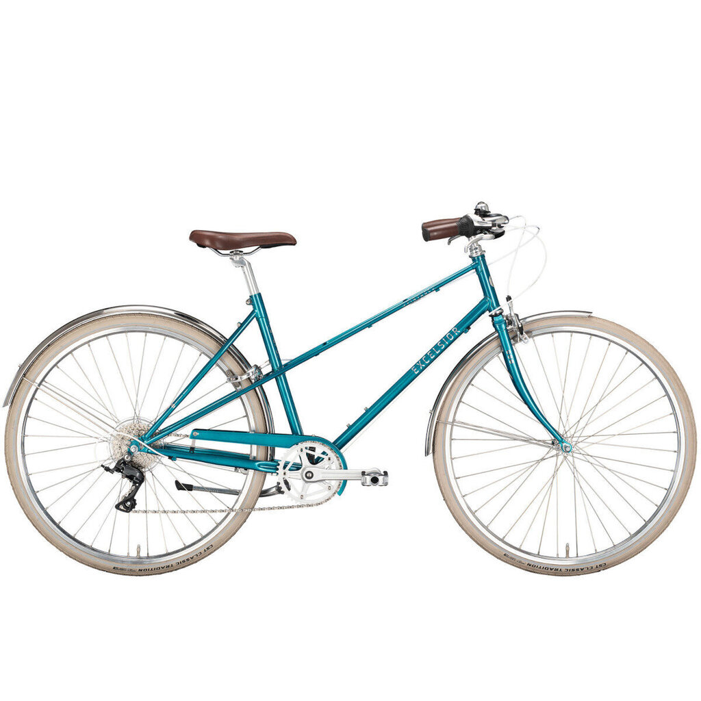 Klassinen pyörä Excelsior Vintage D Mixte, 28" 8 vaihdetta - M hinta ja tiedot | Polkupyörät | hobbyhall.fi