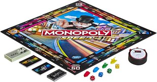 Monopoly Speed -lautapeli, EN hinta ja tiedot | Lautapelit ja älypelit | hobbyhall.fi