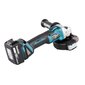 Kulmahiomakone Makita DGA506RTJ; 18 V; 2x5,0 Ah akku hinta ja tiedot | Hiomakoneet | hobbyhall.fi