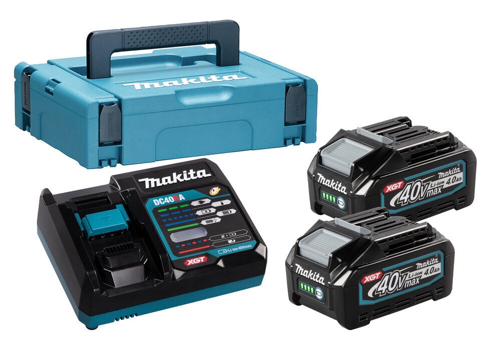 PowerPack XGT® 2x4,0Ah, DC40RA 191J97-1 Makita hinta ja tiedot | Akkuporakoneet ja ruuvinvääntimet | hobbyhall.fi