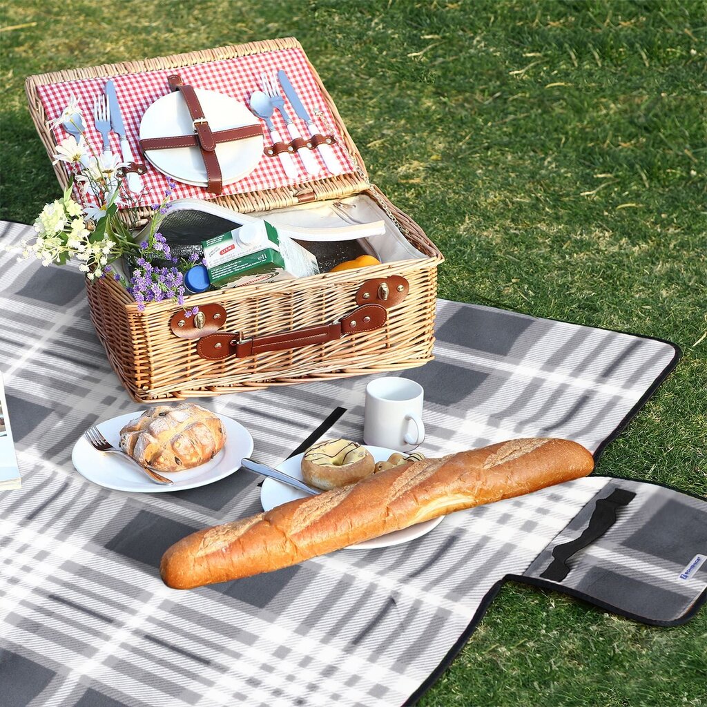Piknik-peitto 195 x 150 cm hinta ja tiedot | Retkeilyalustat, piknikhuovat | hobbyhall.fi