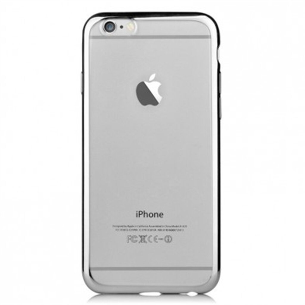 DEVIA suojakuori mallille Apple iPhone 6 Plus/6s Plus, hopea hinta ja tiedot | Puhelimen kuoret ja kotelot | hobbyhall.fi