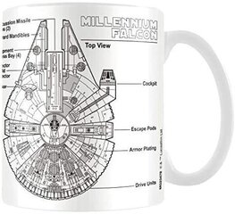 Star Wars Millennium Falcon Sketch muki hinta ja tiedot | Lasit, mukit ja kannut | hobbyhall.fi