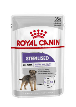 Royal Canin Steriloidun koiran märkäruoka, 12 x 85 g hinta ja tiedot | Koiran märkäruoka | hobbyhall.fi