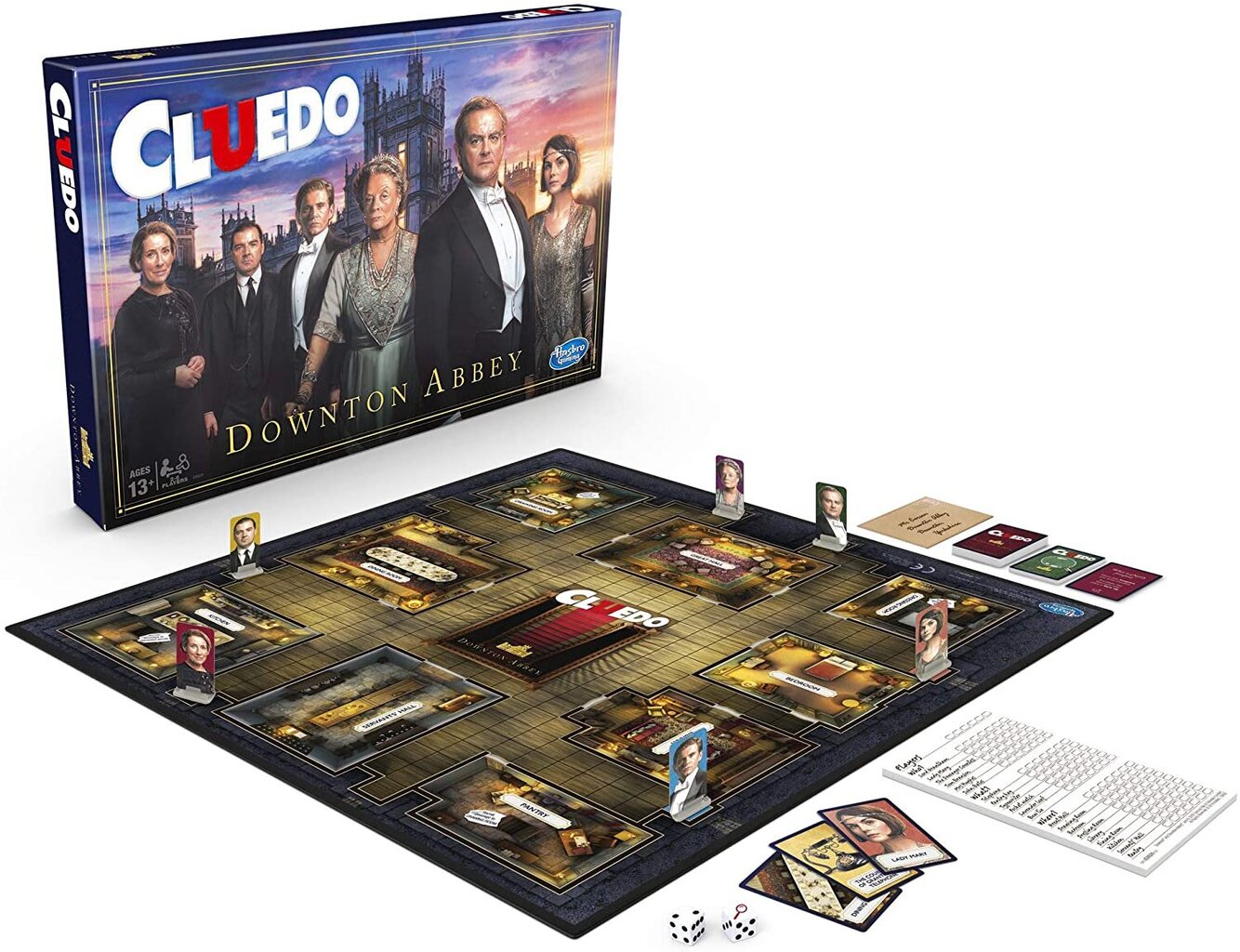 Cluedo Downton Abbey -lautapeli, EN hinta ja tiedot | Lautapelit ja älypelit | hobbyhall.fi