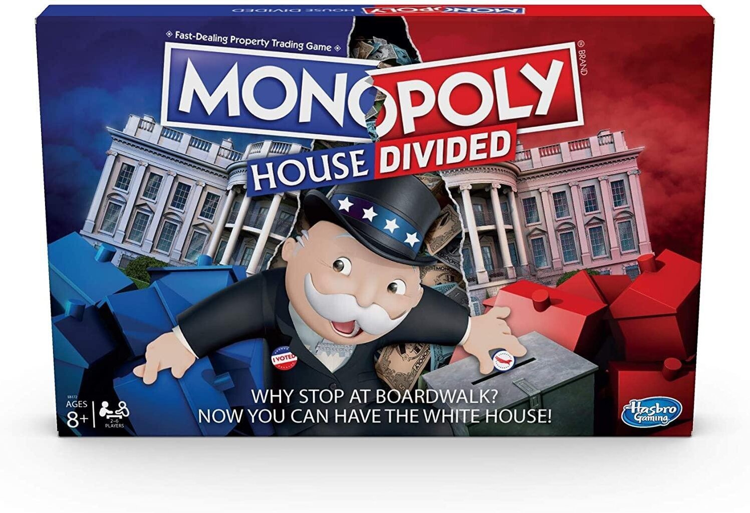 Monopoly House Divided -lautapeli, EN hinta ja tiedot | Lautapelit ja älypelit | hobbyhall.fi