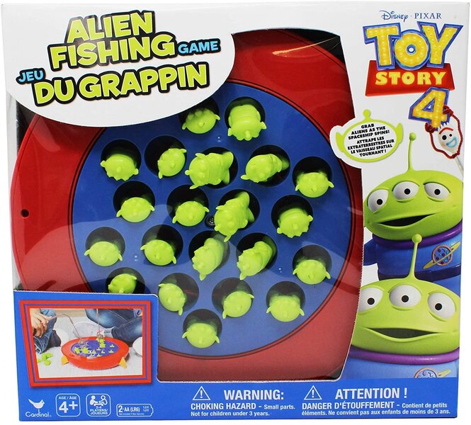 Disney Pixar Toy Story 4 Alien Fishing -lautapeli