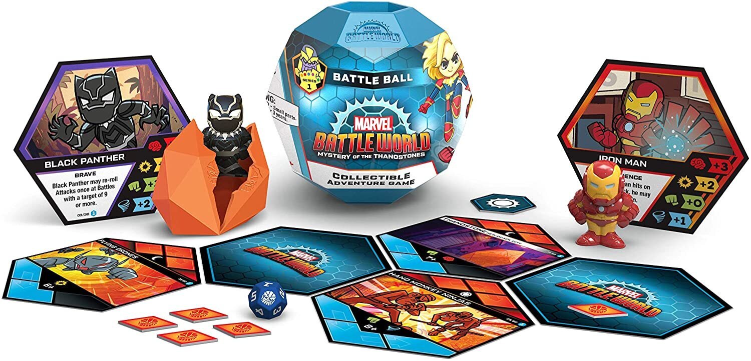 Marvel Battleworld: Battle Ball -lautapeli hinta ja tiedot | Lautapelit ja älypelit | hobbyhall.fi