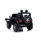 Lasten kaksipaikkainen auto Jeep Rubicon 4x4, musta hinta ja tiedot | Lasten sähköautot | hobbyhall.fi