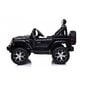 Lasten kaksipaikkainen auto Jeep Rubicon 4x4, musta hinta ja tiedot | Lasten sähköautot | hobbyhall.fi