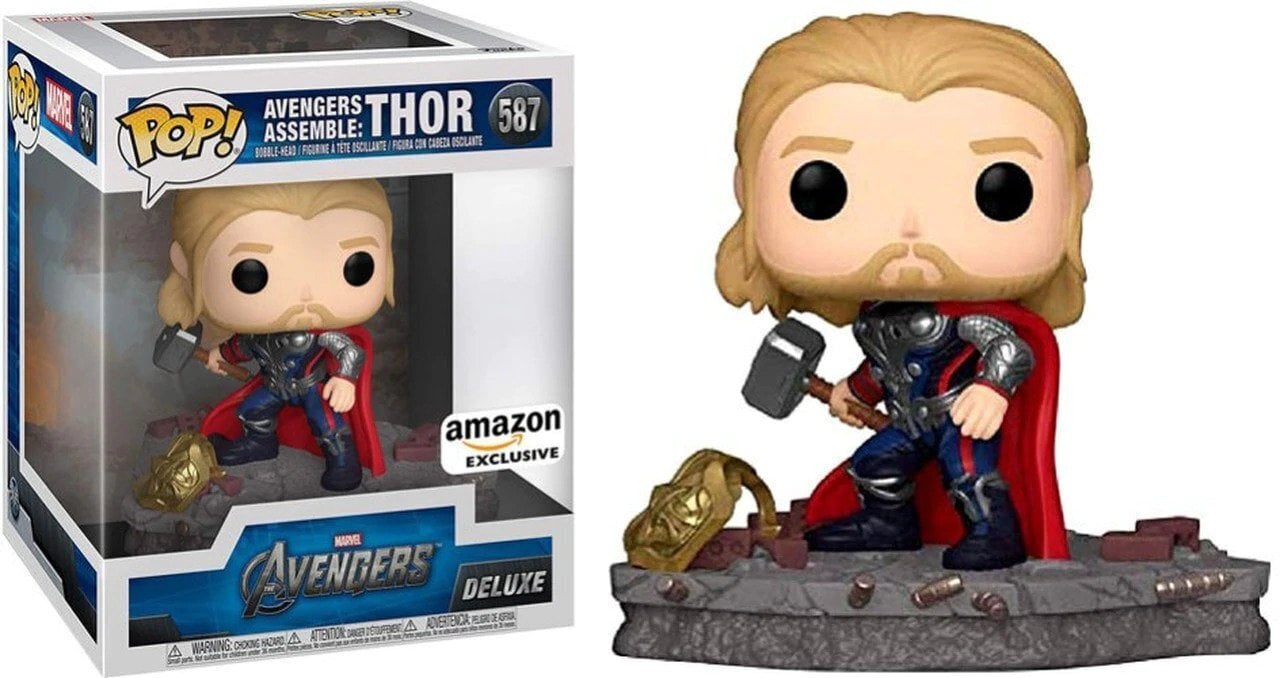 Funko POP! Marvel Deluxe Avengers Assemble Series - Thor Exclusive hinta ja tiedot | Pelien oheistuotteet | hobbyhall.fi