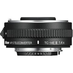 Nikon AF-S Teleconverter TC-14E III (1.4x) hinta ja tiedot | Objektiivit | hobbyhall.fi