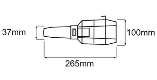 "Practic" Valaisin 100W hinta ja tiedot | Taskulamput ja valonheittimet | hobbyhall.fi