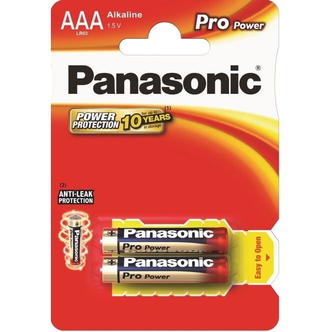 Paristot Panasonic Pro Power LR03 (AAA) hinta ja tiedot | Paristot | hobbyhall.fi