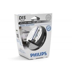 Auton polttimo Philips Xenon D1S WHITE VISION, 6000 K hinta ja tiedot | Philips Autotuotteet | hobbyhall.fi