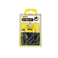 Ruuvimeisseli ristipääkärjellä Stanley PH3 25 mm (25 kpl) 1-68-950 hinta ja tiedot | Käsityökalut | hobbyhall.fi