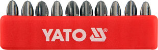 Yato PH3x25mm 1/4" setti kärkiä, 10 kappaletta hinta ja tiedot | Käsityökalut | hobbyhall.fi