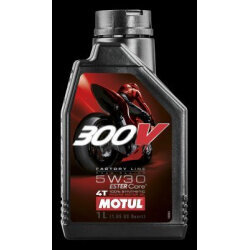 Motul 300V Factory Line Road Racing 5W30 1l hinta ja tiedot | Moottoriöljyt moottoripyörille | hobbyhall.fi