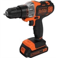 Monitoimilaite akulla Black&Decker MT218K 18V Multievo&trade hinta ja tiedot | Akkuporakoneet ja ruuvinvääntimet | hobbyhall.fi