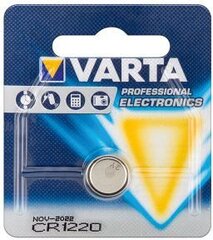 Paristo Varta CR1220 hinta ja tiedot | Paristot | hobbyhall.fi