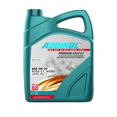 Addinol Premium 0530 C1 5w30 - 5 litraa hinta ja tiedot | Moottoriöljyt | hobbyhall.fi