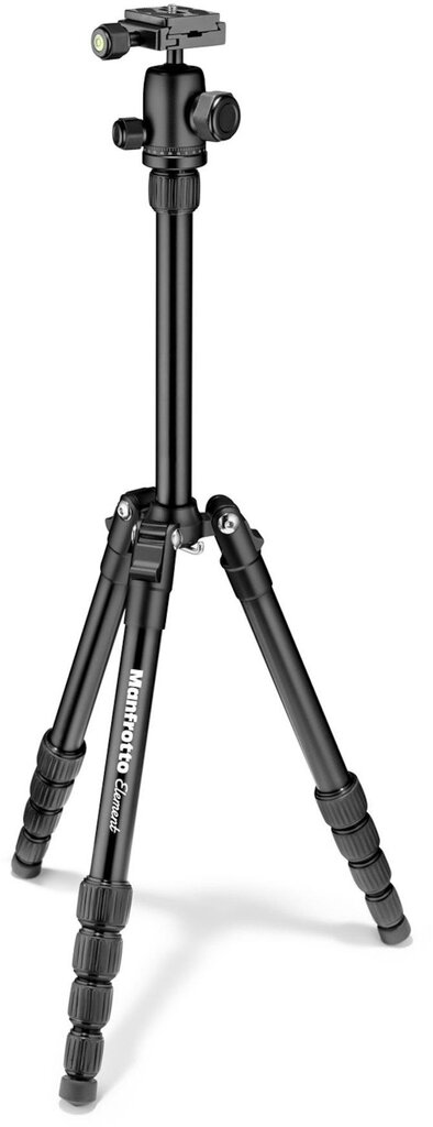 Kolmijalka Manfrotto Element Traveller Small MKELES5BK-BH, musta hinta ja tiedot | Kamerajalustat | hobbyhall.fi