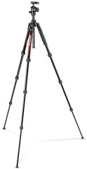 Manfrotto kolmijalkajalustasarja Befree Advanced MKBFRTA4RD-BH, punainen hinta ja tiedot | Kamerajalustat | hobbyhall.fi