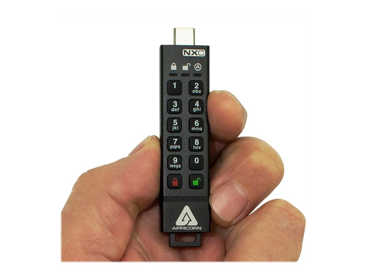 Apricorn Aegis Secure Key 3NXC, USB, 32 GB hinta ja tiedot | Muistitikut | hobbyhall.fi