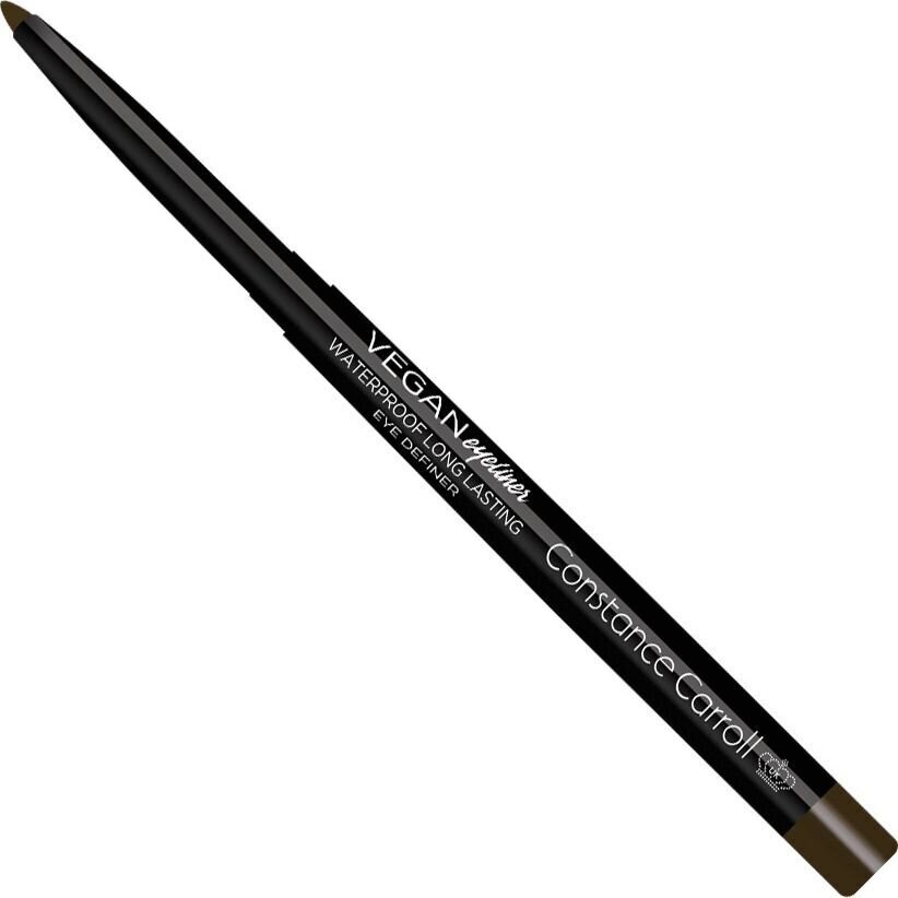 Vedenkestävä eyeliner teroittimella Constance Carroll Constance Carroll Vegan Eyeliner 02 Brown, 1 kpl hinta ja tiedot | Silmämeikit | hobbyhall.fi