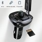 Langaton FM-modulaattori / USB 3.4 A -autolaturi, musta hinta ja tiedot | FM-lähettimet ja -sovittimet | hobbyhall.fi