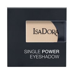 Luomiväri IsaDora Single Power 2,2 g, 01 Bare Beige hinta ja tiedot | Silmämeikit | hobbyhall.fi