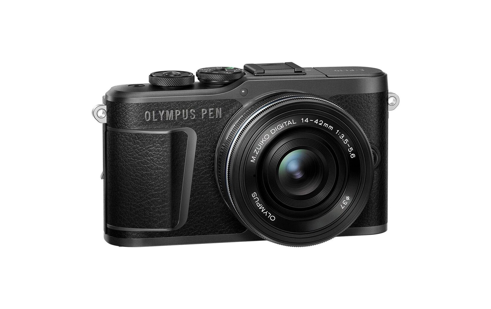 Olympus PEN E-PL10 + ED 14-42mm EZ PANCAKE + ED 40-150mm F4‑5.6 R (musta) hinta ja tiedot | Kamerat | hobbyhall.fi