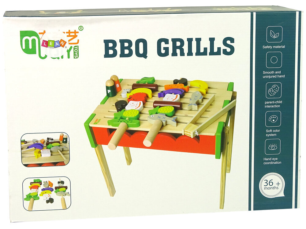 Tyttöjen leikkigrilli Lean Toys BBQ grilli hinta ja tiedot | Tyttöjen lelut | hobbyhall.fi