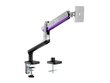 Näytön kiinnitysteline ERGO OFFICE MONITOR MOUNT WITH GAS SPRING ER-436 hinta ja tiedot | Näyttötelineet | hobbyhall.fi