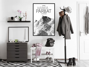 Juliste Peaks of the World: Nanga Parbat, musta kehys hinta ja tiedot | Taulut | hobbyhall.fi