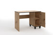Kirjoituspöytä ADRK Furniture POL08, ruskea hinta ja tiedot | Tietokonepöydät ja työpöydät | hobbyhall.fi